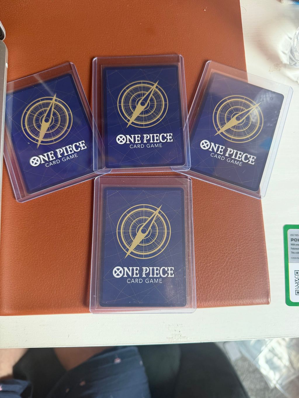 One Piece Heroines Edition - 4 Card Super Mint Collection