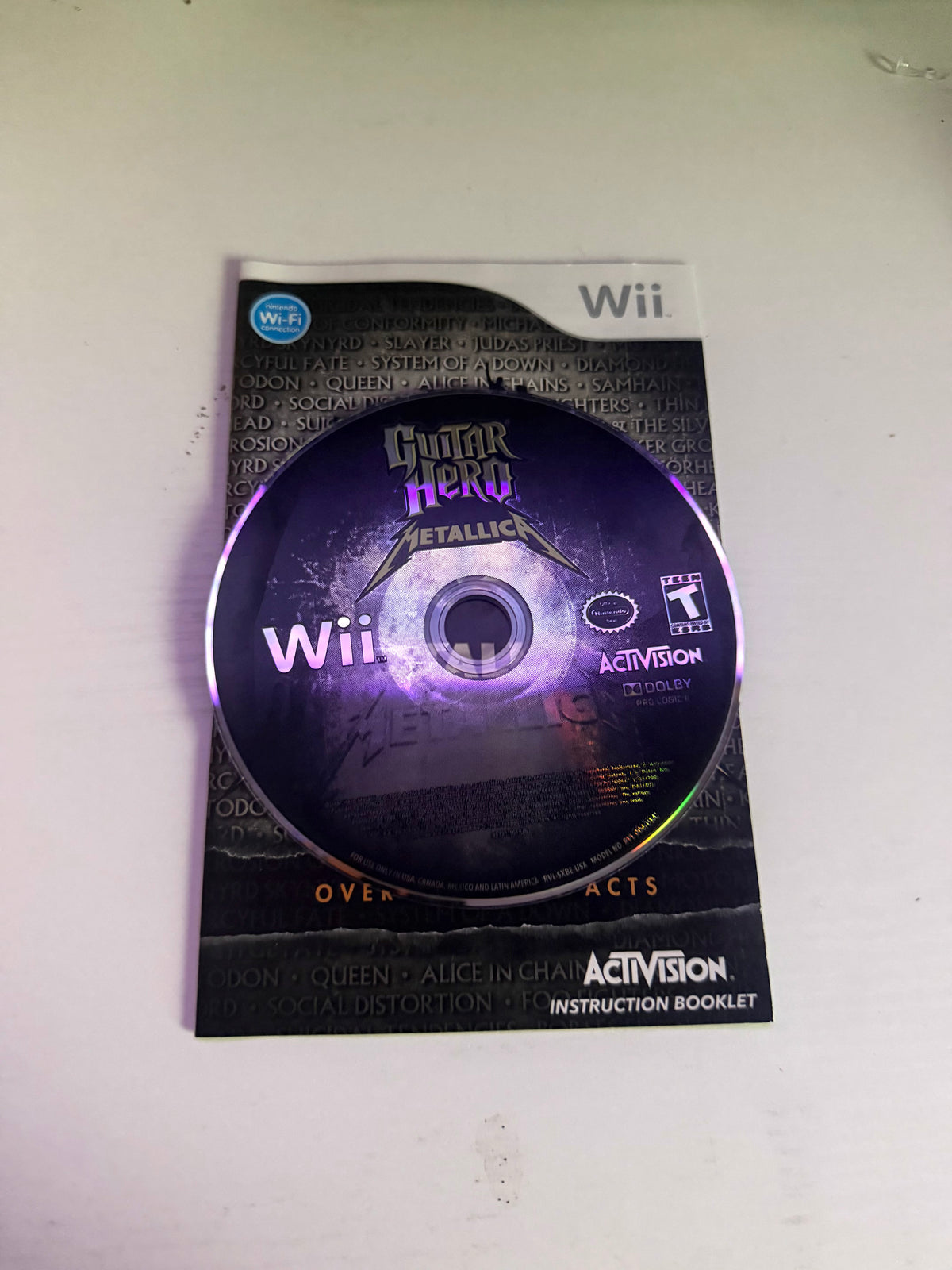 Guitar Hero Metallica - Nintendo Wii (CIB)