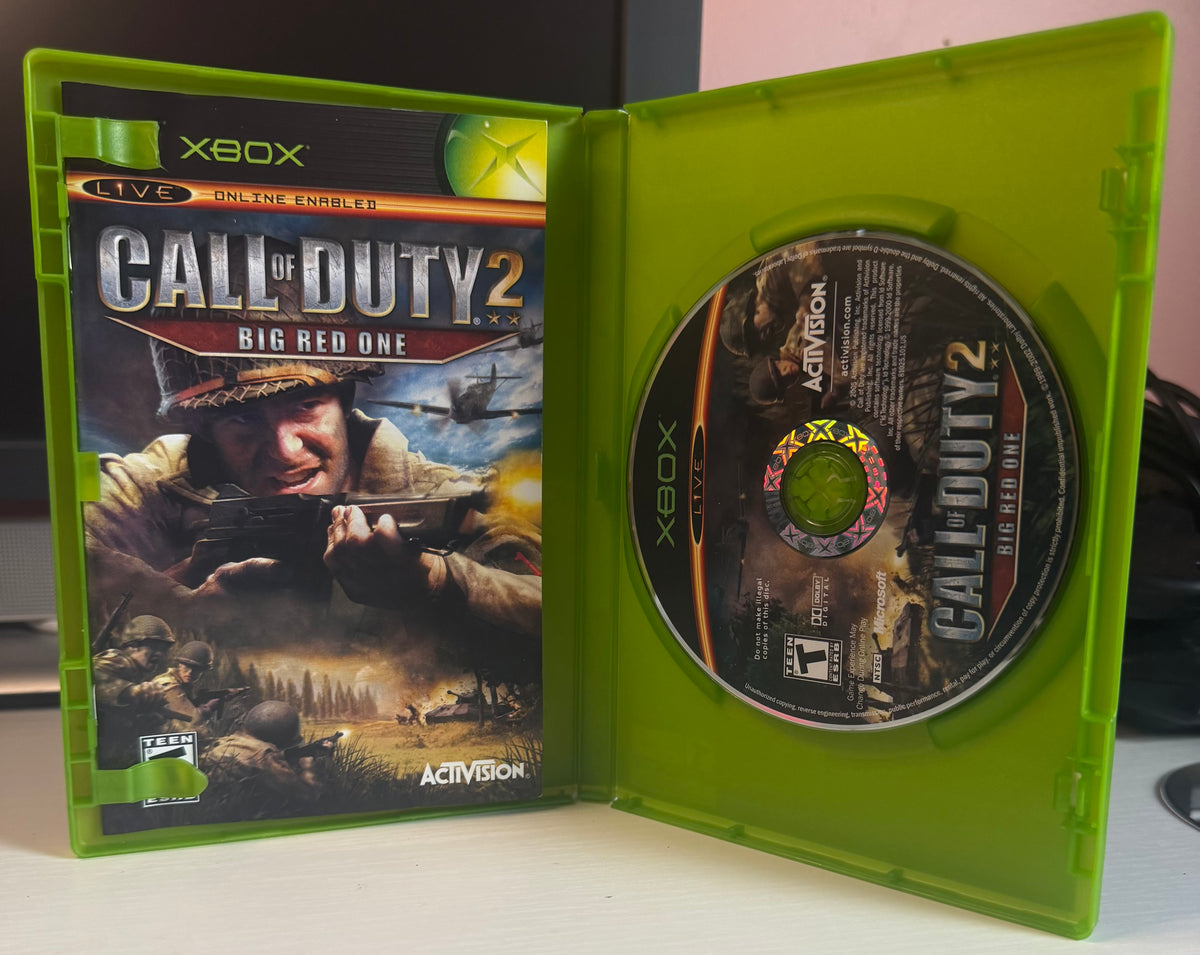Call of Duty 2: Big Red One - Xbox (CIB)