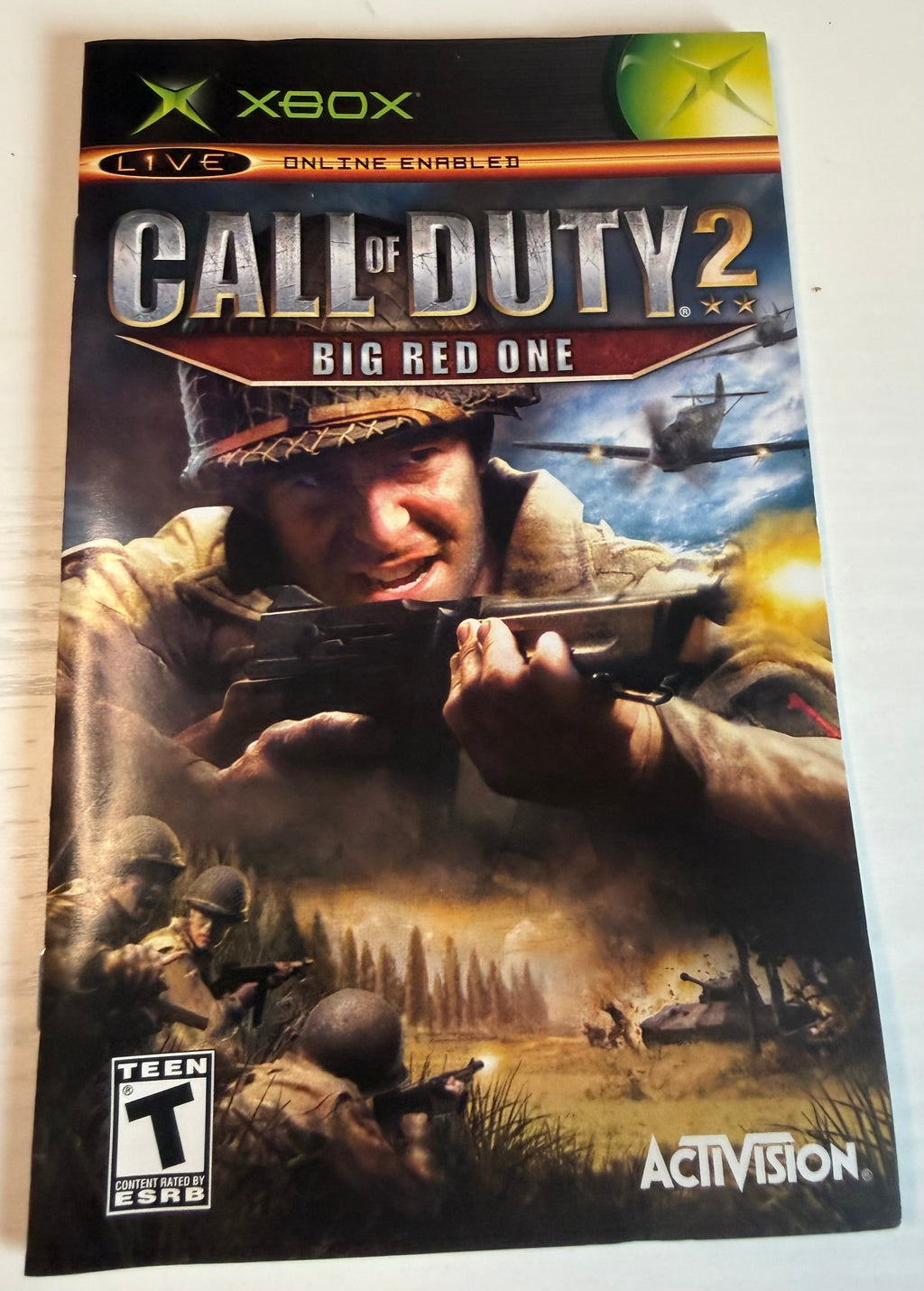 Call of Duty 2: Big Red One - Xbox (CIB)