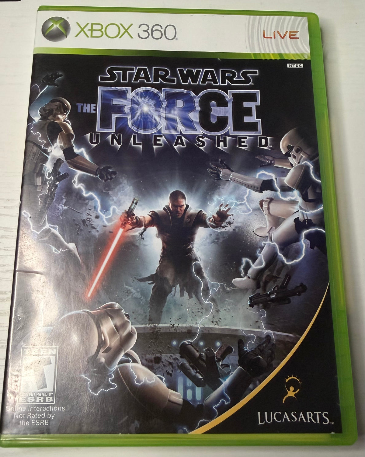 Star Wars: The Force Unleashed - Xbox 360 (CIB)