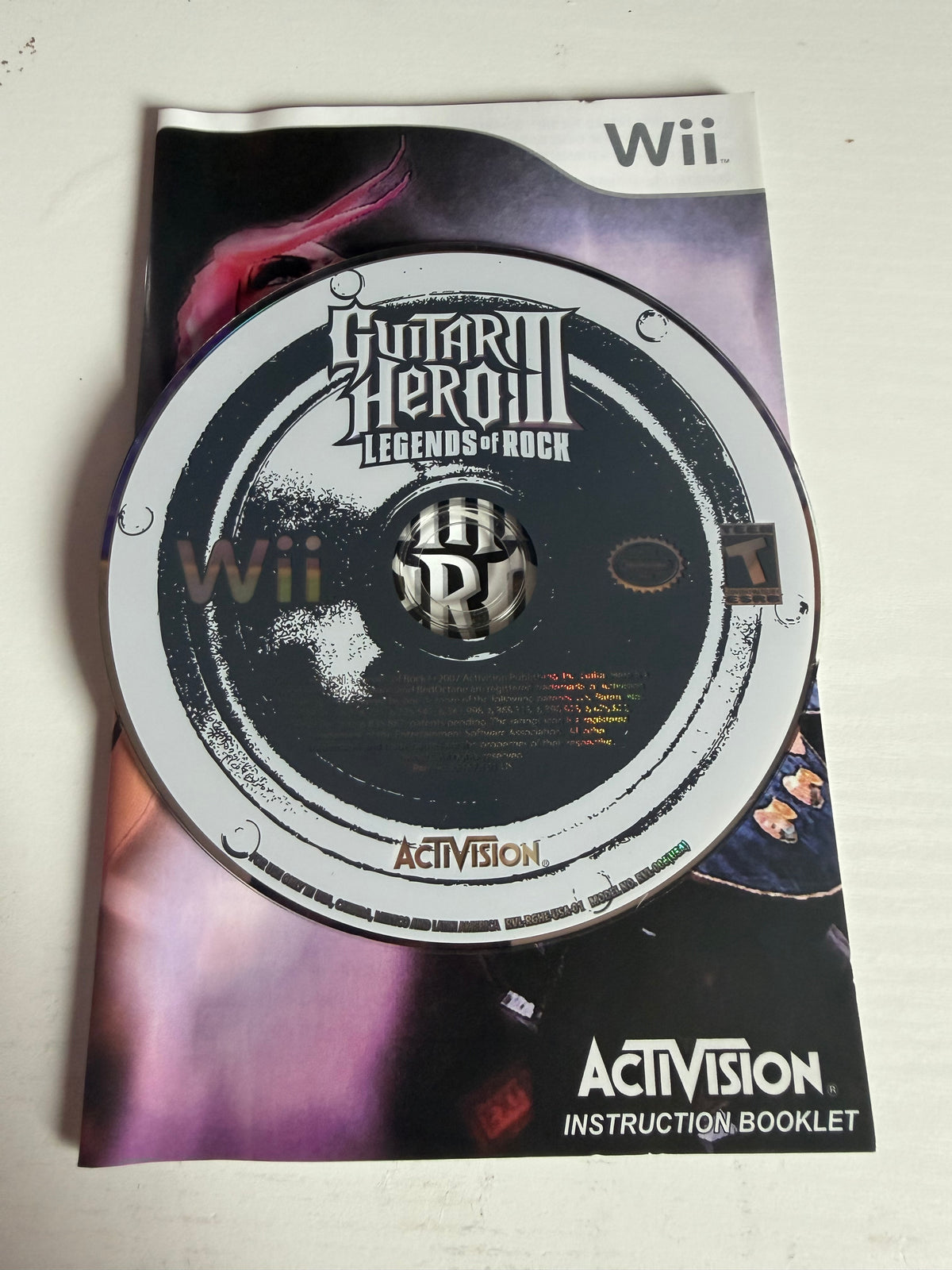 Guitar Hero III - Legends of Rock - Nintendo Wii (CIB)