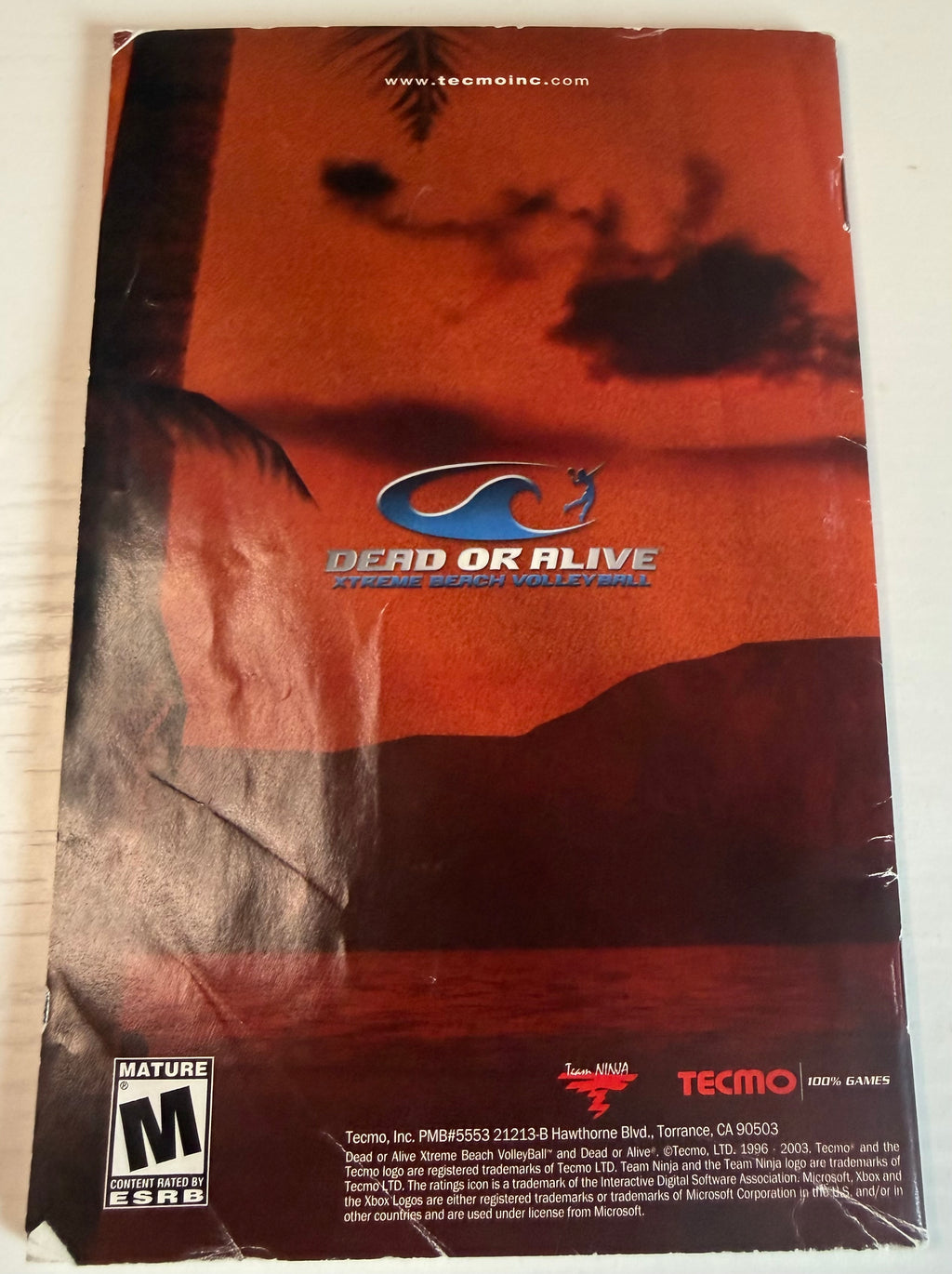 Dead or Alive Xtreme Beach Volleyball - Xbox (CIB)
