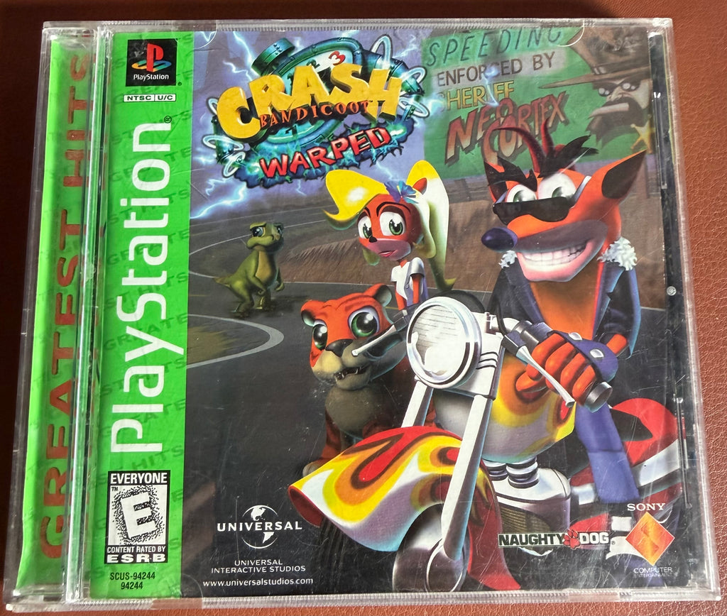 Crash Bandicoot: Warped - PlayStation (CIB)