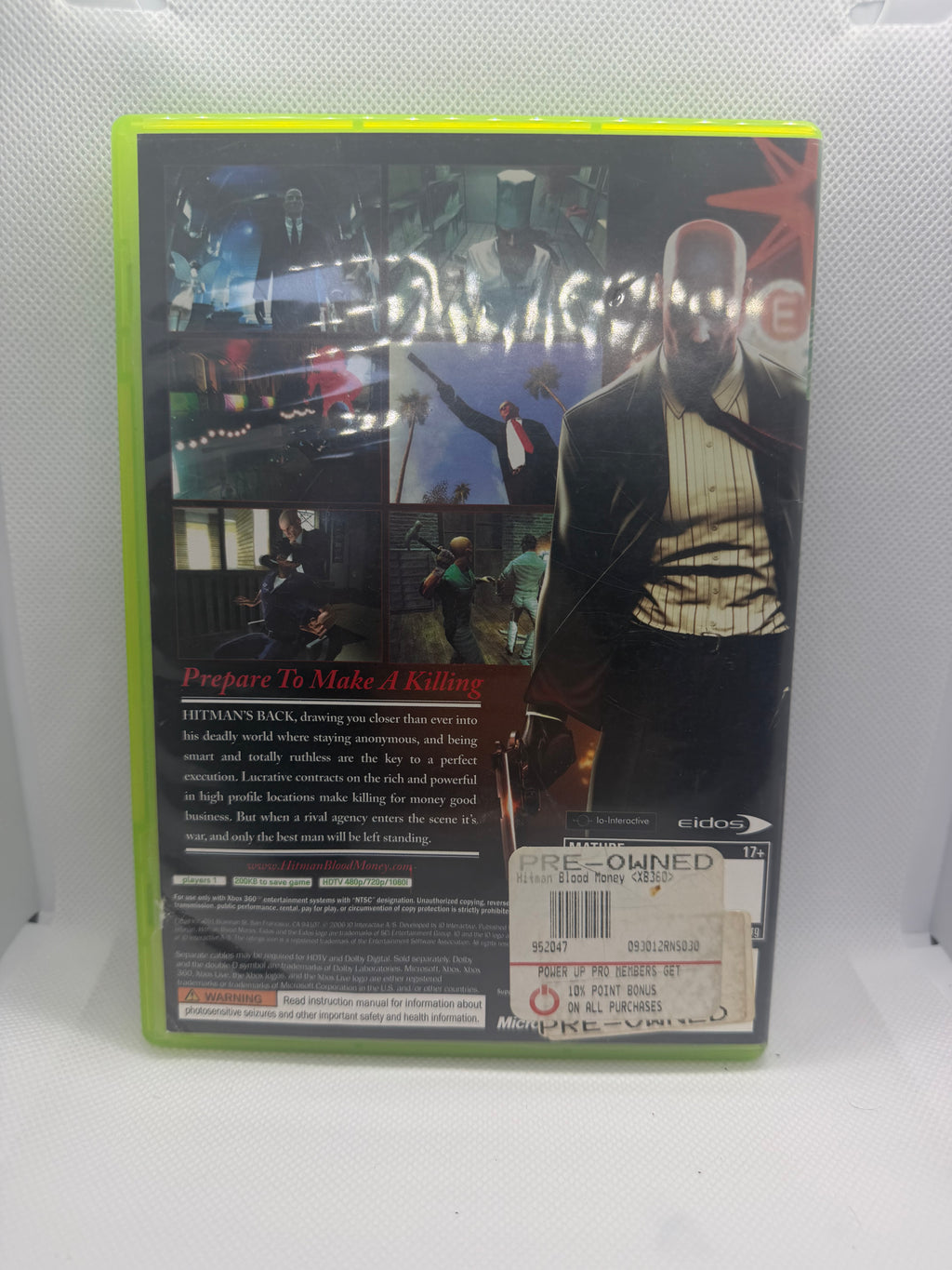 Hitman Blood Money - Xbox 360