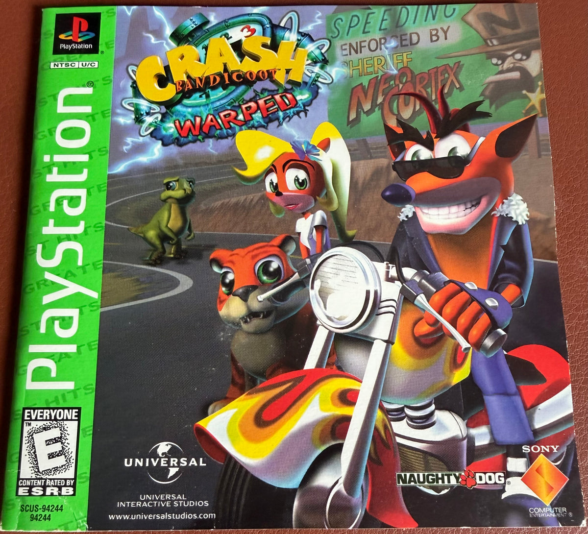 Crash Bandicoot: Warped - PlayStation (CIB)