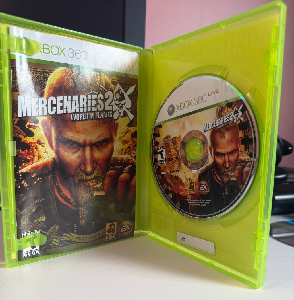 Mercenaries 2: World in Flames - Xbox 360 (CIB)