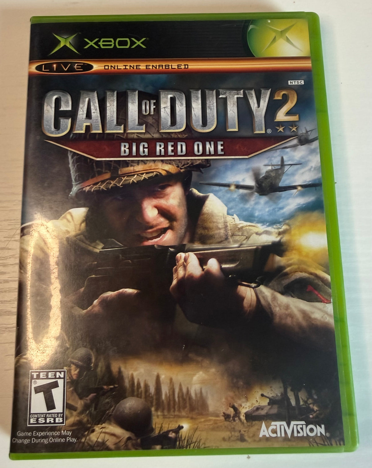 Call of Duty 2: Big Red One - Xbox (CIB)