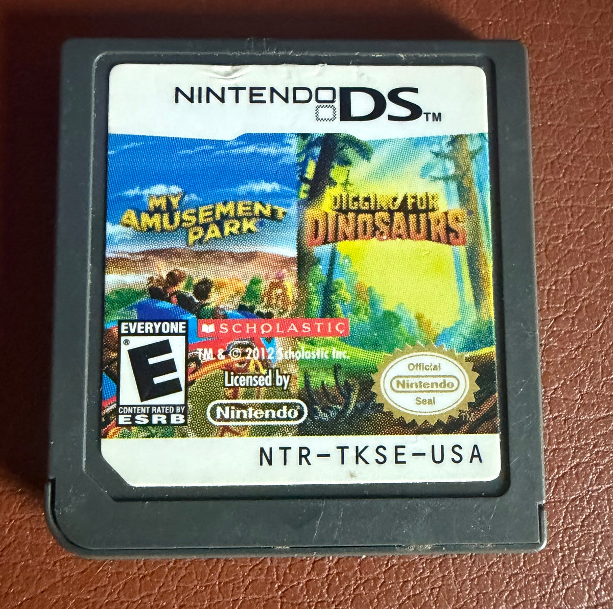 My Amusement Park / Digging for a Dinosaur - Nintendo DS (Loose)
